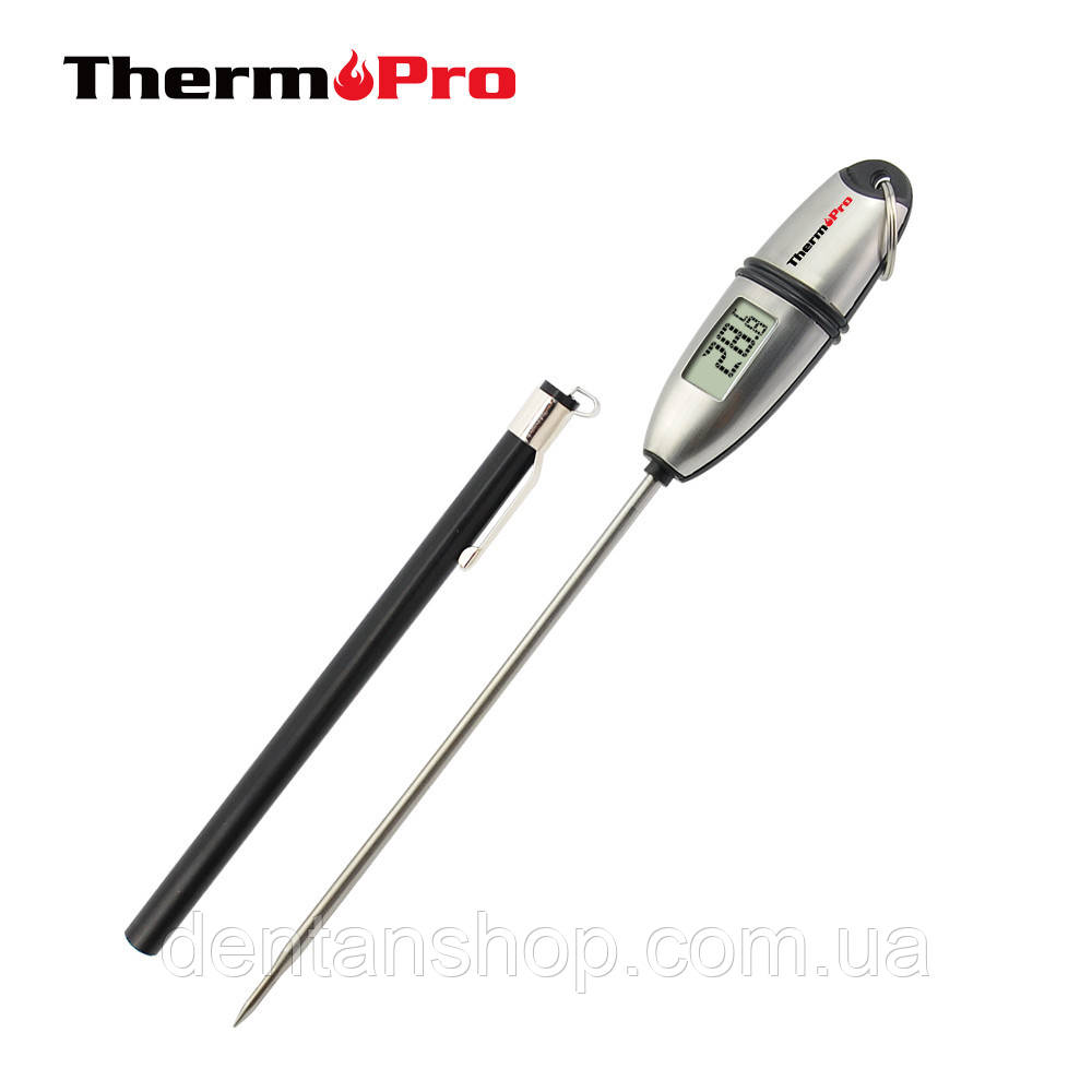 Термометр для мяса, молока и т.д. ThermoPro TP-02S (от -50 до 300 ºC) в металлическом корпусе
Термометр для мяса, молока и т.д. ThermoPro TP-02S (от -50 до 300 ºC) в металлическом корпусе