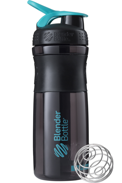 Шейкер спортивный BlenderBottle SportMixer (бутылка для воды) 820ml Black\Teal (original)
Шейкер спортивный BlenderBottle SportMixer (бутылка для воды) 820ml Black\Teal (original)