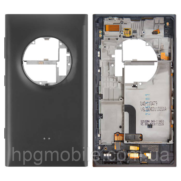 Задняя панель корпуса (крышка аккумулятора) для Nokia Lumia 1020, c боковыми кнопками Черный
Задняя панель корпуса (крышка аккумулятора) для Nokia Lumia 1020, c боковыми кнопками Черный