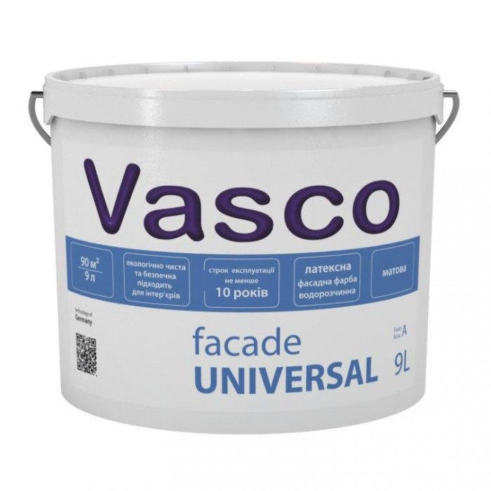 Краска Vasco Fasade Universal – 9л., латексная краска для фасадов и внутренних работ, Белый
Краска Vasco Fasade Universal – 9л., латексная краска для фасадов и внутренних работ, Белый