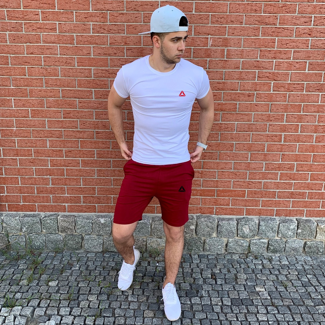 Комплект мужской футболка и шорты Reebok в стиле Рибок, 100 % хлопок, код OS-0242. Белый с красным L
Комплект мужской футболка и шорты Reebok в стиле Рибок, 100 % хлопок, код OS-0242. Белый с красным L