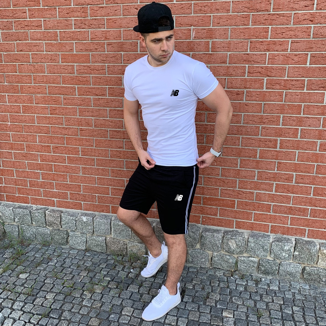 Комплект мужской футболка и шорты New Balance в стиле Нью Баланс, 100 % хлопок, код OS-0326. Белый с черным XXL
Комплект мужской футболка и шорты New Balance в стиле Нью Баланс, 100 % хлопок, код OS-0326. Белый с черным XXL