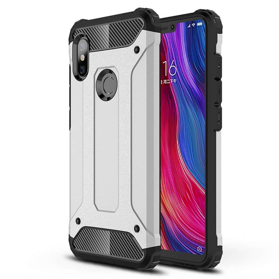 Бронированный противоударный TPU+PC чехол Immortal для Xiaomi Redmi Note 6 Pro Серебряный
Бронированный противоударный TPU+PC чехол Immortal для Xiaomi Redmi Note 6 Pro Серебряный