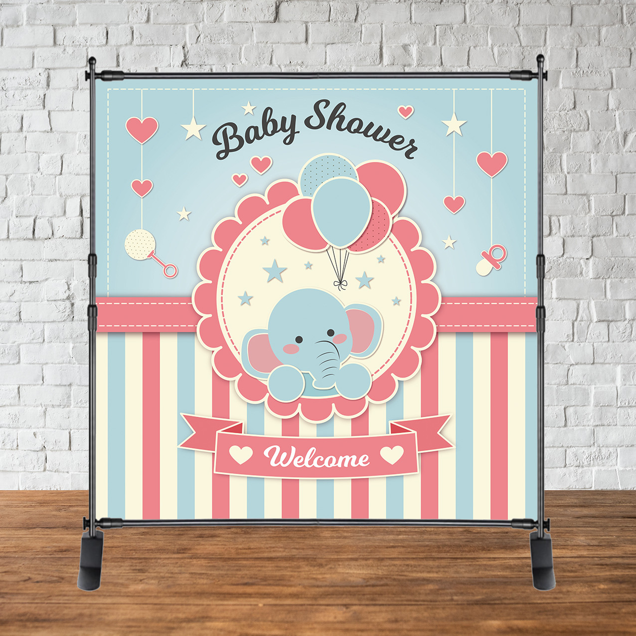 Продажа Баннера - Фотозона (виниловый баннер) Baby Shower (Беби шауэр) 2х2 м - baby_shower_слоник
Продажа Баннера - Фотозона (виниловый баннер) Baby Shower (Беби шауэр) 2х2 м - baby_shower_слоник