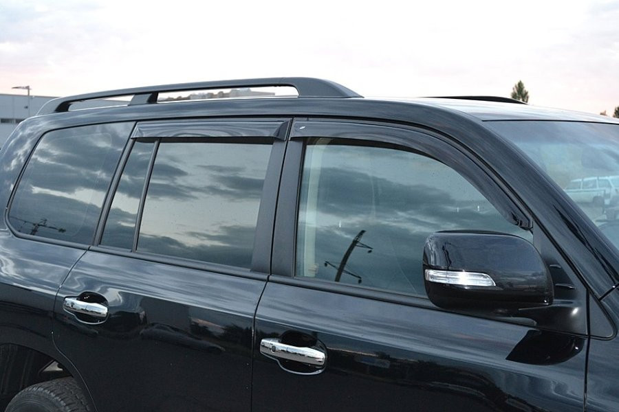 Дефлекторы окон (ветровики), передние, к-т 2 шт, темные. Cobra Tuning. - Land Cruiser - Toyota - 2008
Дефлекторы окон (ветровики), передние, к-т 2 шт, темные. Cobra Tuning. - Land Cruiser - Toyota - 2008