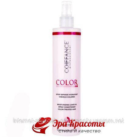 Двухфазный спрей-кондиционер для окрашенных волос Moisturizing Leave-In Spray Conditioner Color Coiffance, 400
Двухфазный спрей-кондиционер для окрашенных волос Moisturizing Leave-In Spray Conditioner Color Coiffance, 400
