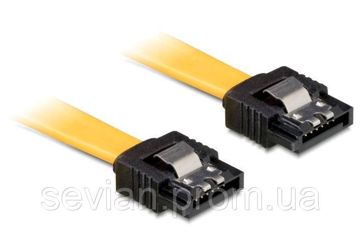 Кабель накопичувача SATA 7p M/M 0.5 м Delock прямий 6Gbps AWG26 Latch Gold Желтый(70.08.2809)
Кабель накопичувача SATA 7p M/M 0.5 м Delock прямий 6Gbps AWG26 Latch Gold Желтый(70.08.2809)