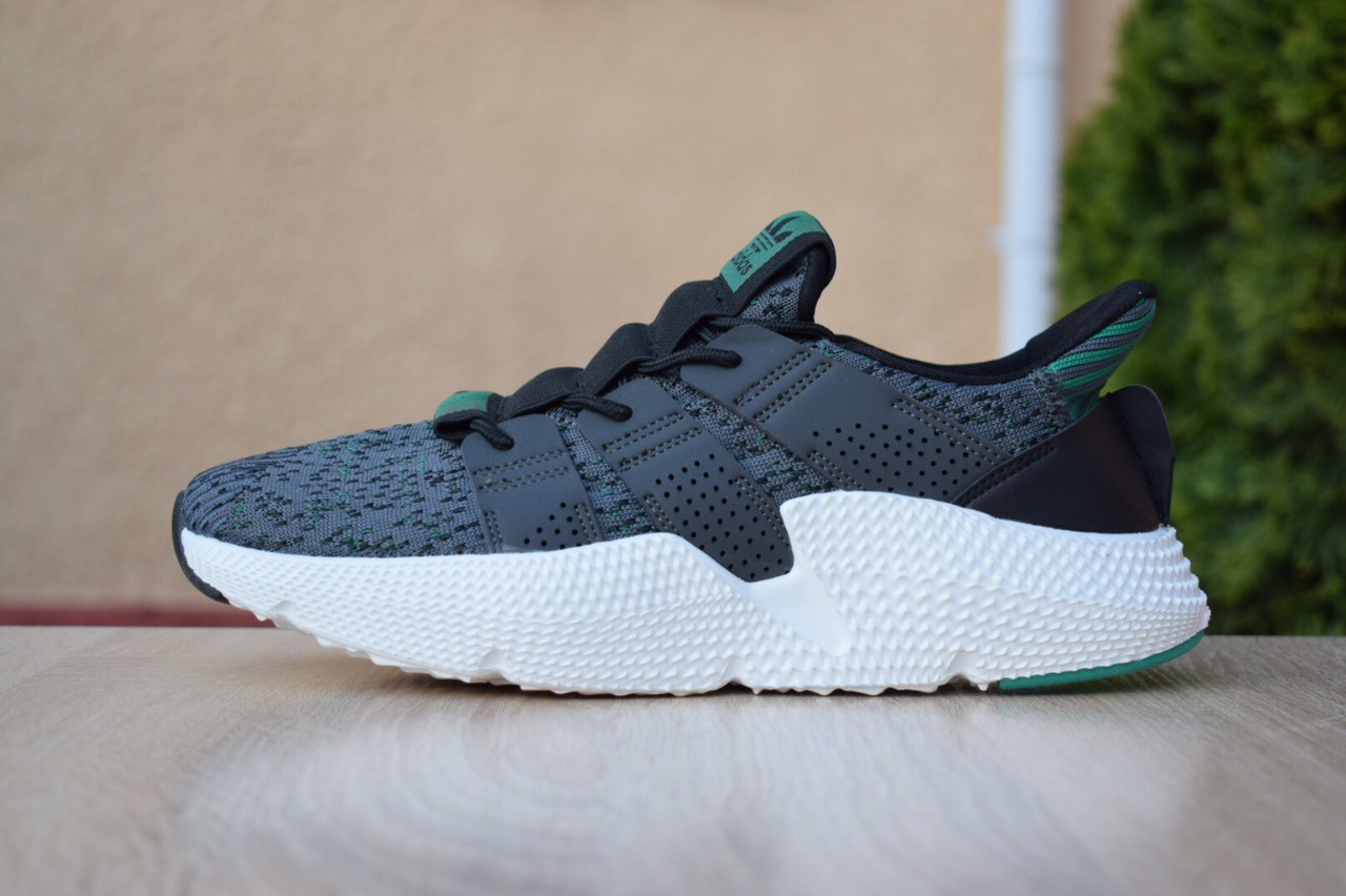 Кроссовки мужские Adidas Prophere, Адидас Профер, текстильные, код OD-1786. Серые с зеленым 45
Кроссовки мужские Adidas Prophere, Адидас Профер, текстильные, код OD-1786. Серые с зеленым 45