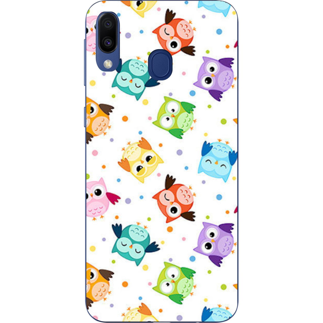 Бампер силиконовый чехол с картинкой для Samsung A40 2019 Galaxy A405F Разноцветные совы, Разные цвета
Бампер силиконовый чехол с картинкой для Samsung A40 2019 Galaxy A405F Разноцветные совы, Разные цвета