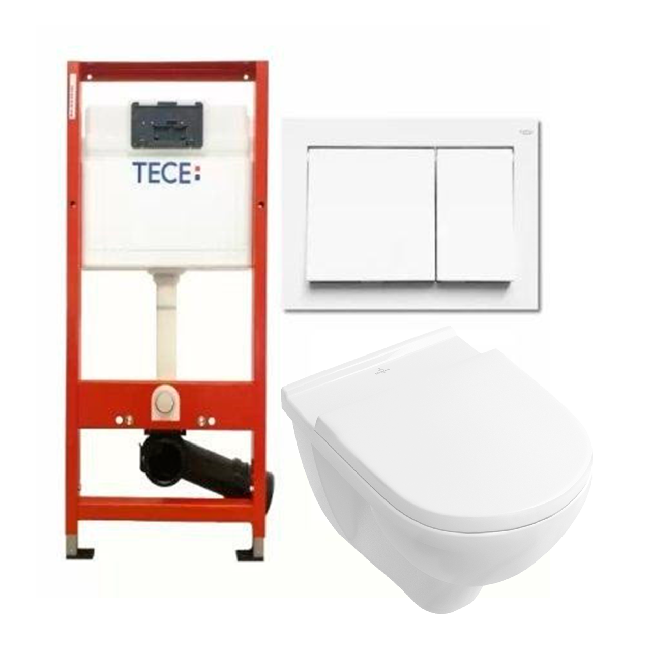 Установочный модуль TECE base 4 в 1 с клавишей Base + унитаз V & B O.Novo Directflush
Установочный модуль TECE base 4 в 1 с клавишей Base + унитаз V & B O.Novo Directflush