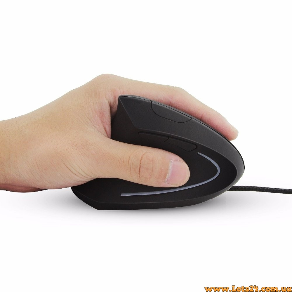 Вертикальная компьютерная мышь для левшей CHUYI (USB оптическая мышка для левой руки)
Вертикальная компьютерная мышь для левшей CHUYI (USB оптическая мышка для левой руки)