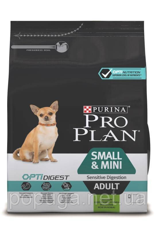 Корм Purina ProPlan Sensitive Digestion для собак мелких пород с чувствительным пищеварением ЯГНЕНОК, 3 кг
Корм Purina ProPlan Sensitive Digestion для собак мелких пород с чувствительным пищеварением ЯГНЕНОК, 3 кг