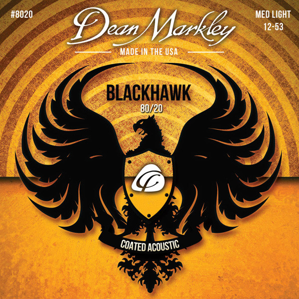 Струны для акустической гитары DEAN MARKLEY 8020 BLACKHAWK ACOUSTIC 80/20 BRONZE ML (12-53)
Струны для акустической гитары DEAN MARKLEY 8020 BLACKHAWK ACOUSTIC 80/20 BRONZE ML (12-53)