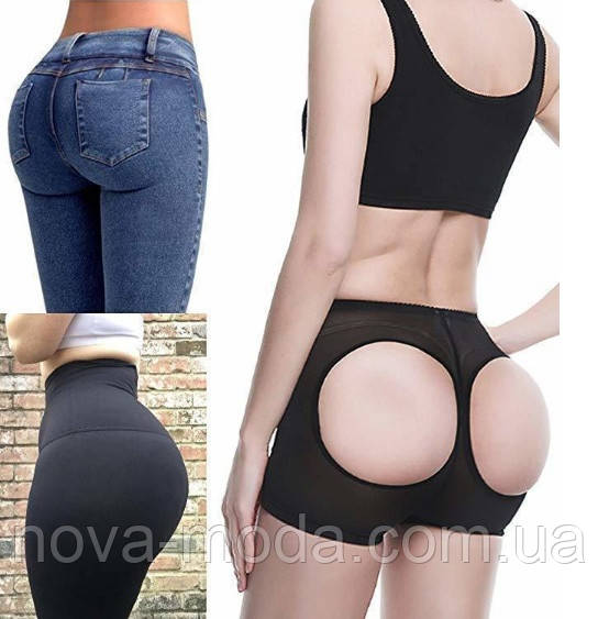 Женское корректирующее белье, шорты трусы для поднятия ягодиц - Booty Maker (Черный), Размер L
Женское корректирующее белье, шорты трусы для поднятия ягодиц - Booty Maker (Черный), Размер L