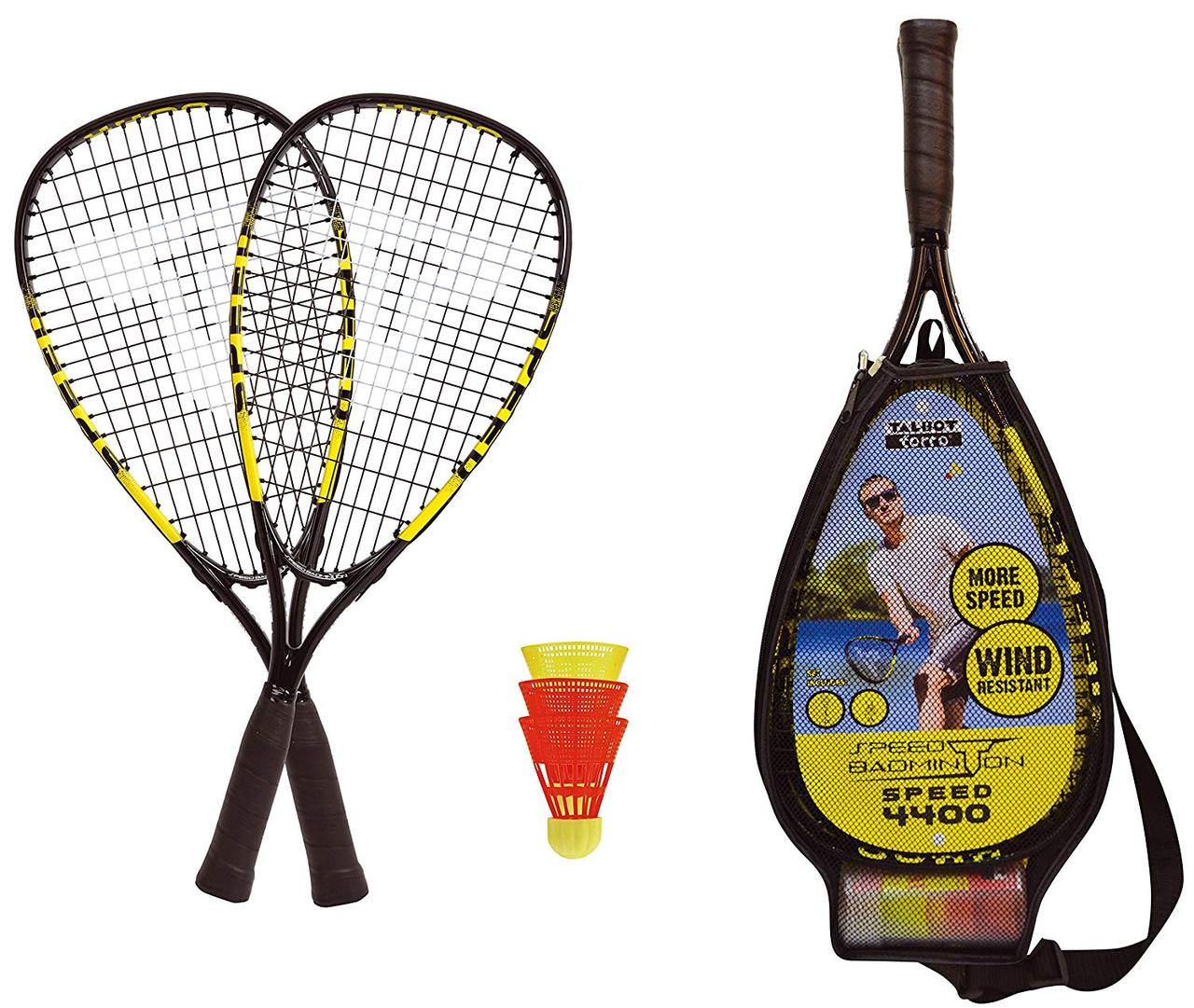 Набор для скоростного бадминтона, спидминтона, кроссминтона Talbot Speed-Badminton Set SPEED 4400
Набор для скоростного бадминтона, спидминтона, кроссминтона Talbot Speed-Badminton Set SPEED 4400