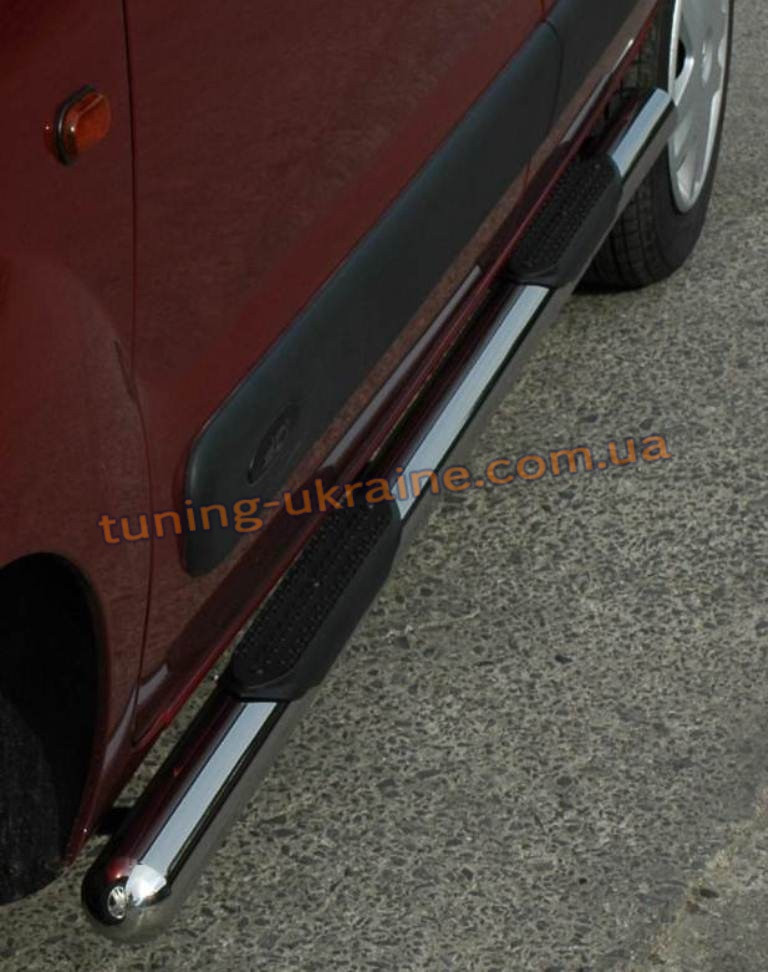 Пороги боковые труба c накладной проступью (короткая база) D70 на Volkswagen T5 2003-2010
Пороги боковые труба c накладной проступью (короткая база) D70 на Volkswagen T5 2003-2010