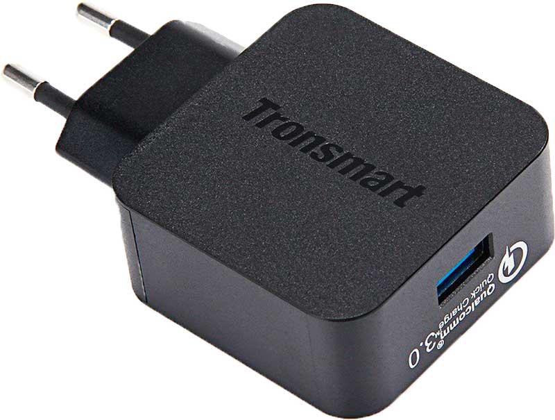 Сетевое зарядное устройство Tronsmart WC1T Quick Charge 3.0 Wall Charger + Type-C Cable Black #I/S
Сетевое зарядное устройство Tronsmart WC1T Quick Charge 3.0 Wall Charger + Type-C Cable Black #I/S