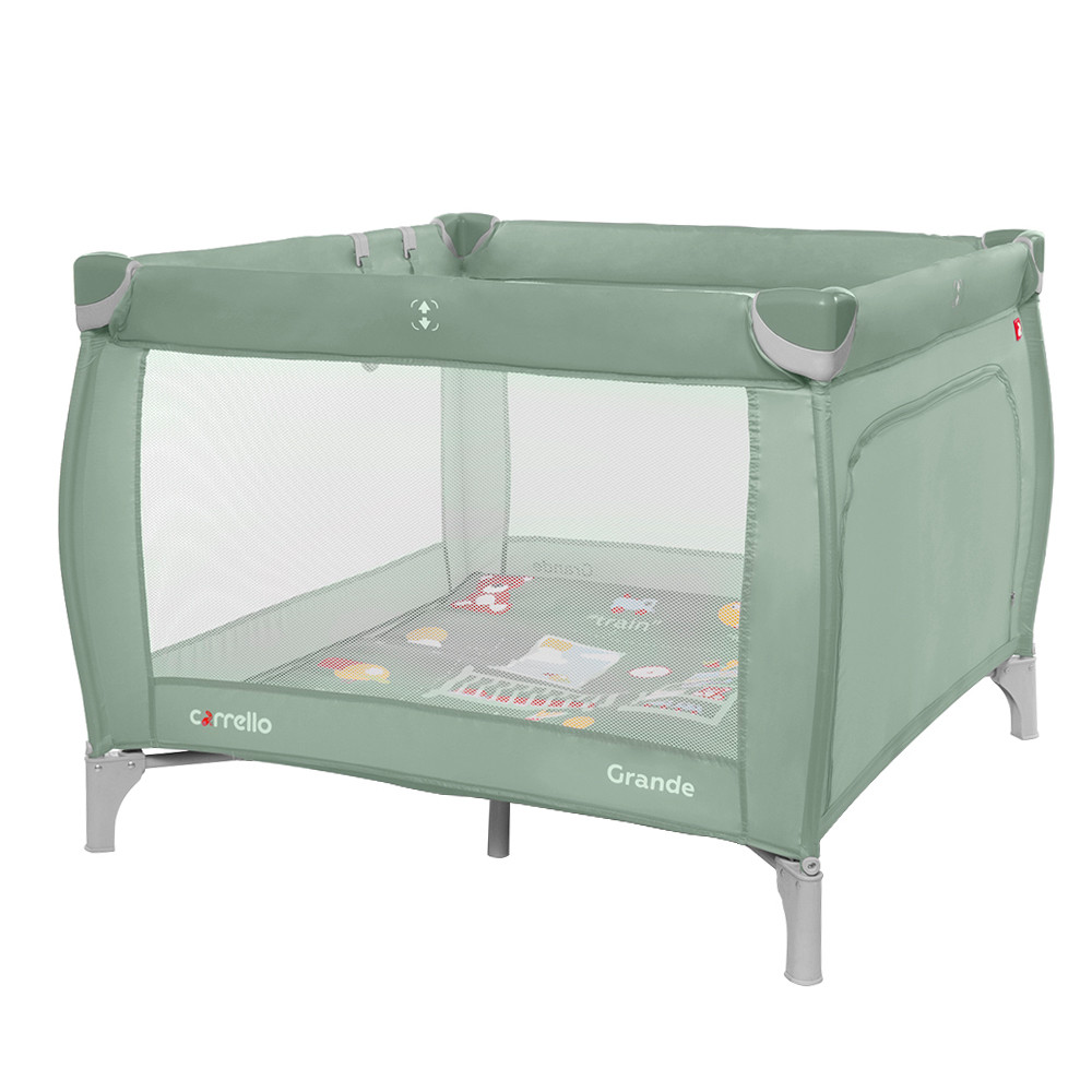 ✅ Детский игровой манеж с прицепными кольцами + дорожная сумка Carello Grande CRL-9204/1 Cameo Green, зеленый, Зелёный
✅ Детский игровой манеж с прицепными кольцами + дорожная сумка Carello Grande CRL-9204/1 Cameo Green, зеленый, Зелёный
