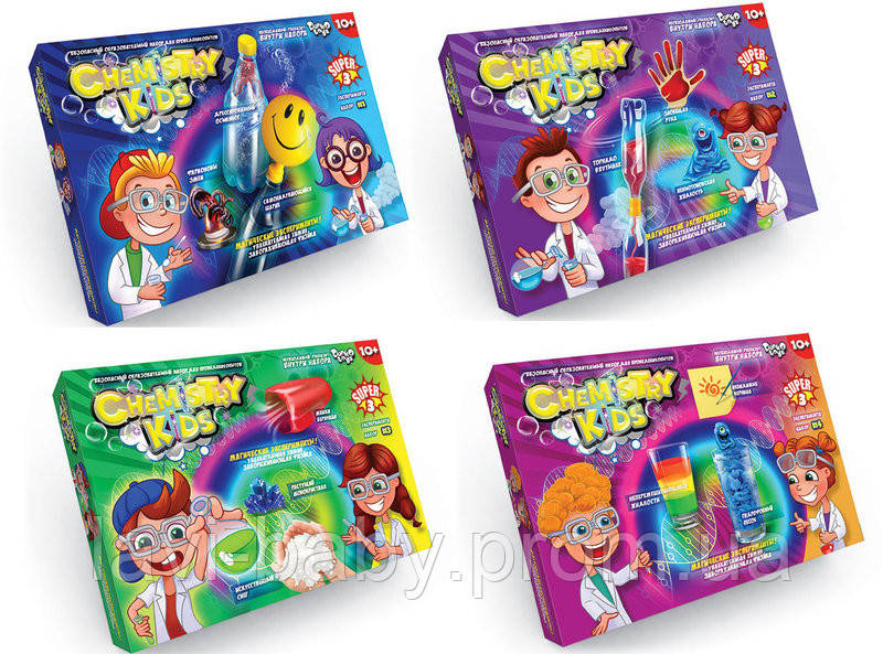 Детский образовательный набор для проведения опытов "CHEMISTRY KIDS" 7982DT безопасный
Детский образовательный набор для проведения опытов "CHEMISTRY KIDS" 7982DT безопасный