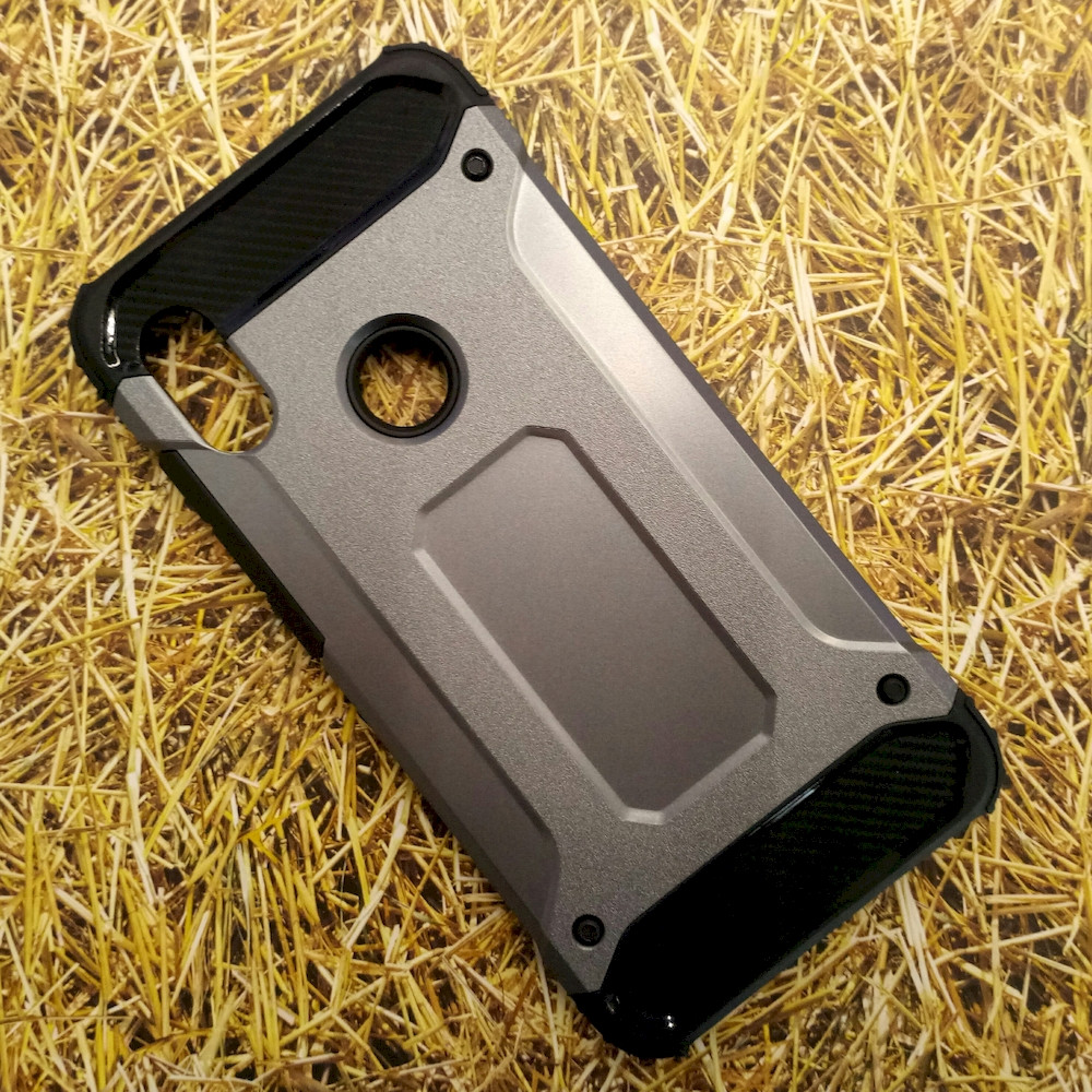 Бронированный противоударный TPU+PC чехол SPIGEN HC для Xiaomi Redmi Note 6 Pro (Серый)
Бронированный противоударный TPU+PC чехол SPIGEN HC для Xiaomi Redmi Note 6 Pro (Серый)