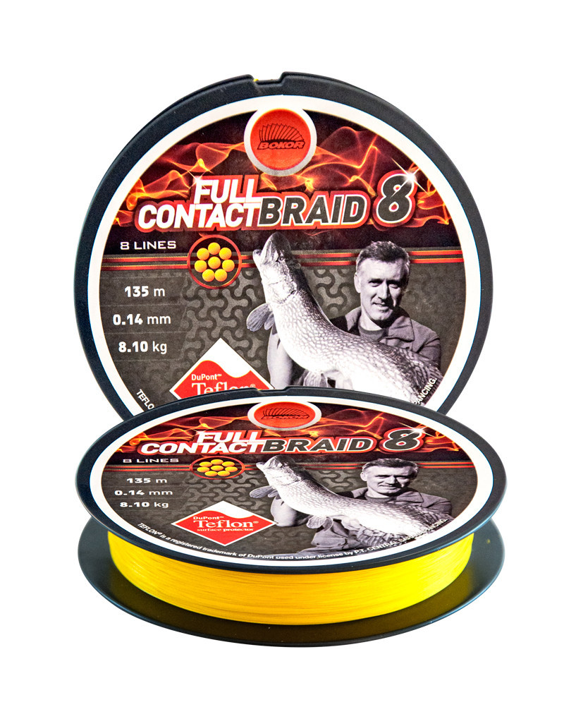 Шнур Energofish Bokor Full Contact X8 Braid Teflon Coated Yellow 135м 0.25mm 18.2kg (30990025), Оранжевый
Шнур Energofish Bokor Full Contact X8 Braid Teflon Coated Yellow 135м 0.25mm 18.2kg (30990025), Оранжевый