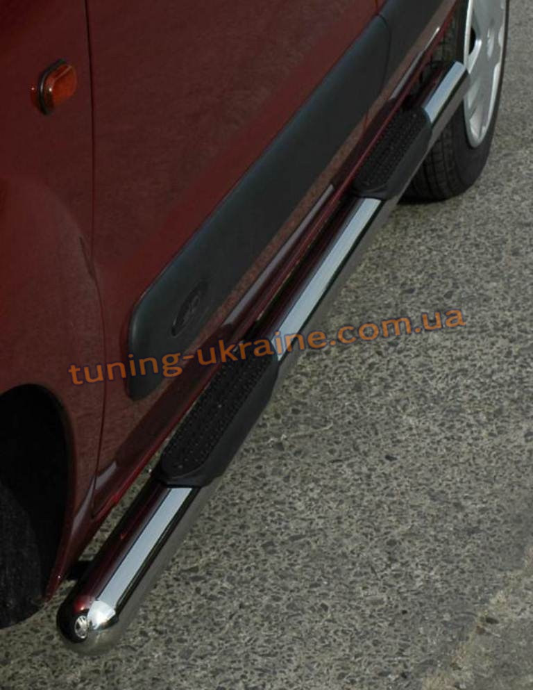 Пороги боковые труба c накладной проступью (короткая база) D70 на Volkswagen Caddy 2004-2010
Пороги боковые труба c накладной проступью (короткая база) D70 на Volkswagen Caddy 2004-2010