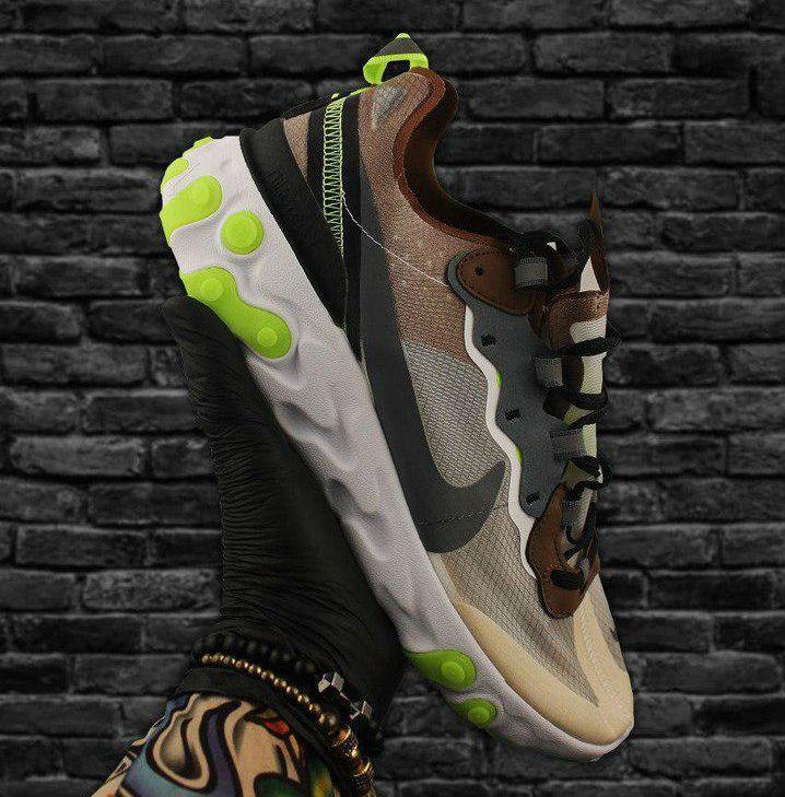 Undercover x React Element 87 Grey Brown | кроссовки мужские; летние; рефлектив; коричневые-серые; найк 9.5us - 43eur - 27.5cm, Коричневый
Undercover x React Element 87 Grey Brown | кроссовки мужские; летние; рефлектив; коричневые-серые; найк 9.5us - 43eur - 27.5cm, Коричневый