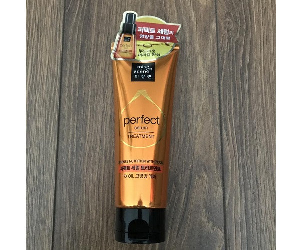 Маска для питания и укрепления волос «7 масел» Mise En Scene Perfect Serum Treatment pack 180мл
Маска для питания и укрепления волос «7 масел» Mise En Scene Perfect Serum Treatment pack 180мл