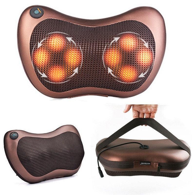 Массажная подушка для дома и в автомобиль Massage pillow спины и шеи с инфракрасным подогревом 8 роликов
Массажная подушка для дома и в автомобиль Massage pillow спины и шеи с инфракрасным подогревом 8 роликов