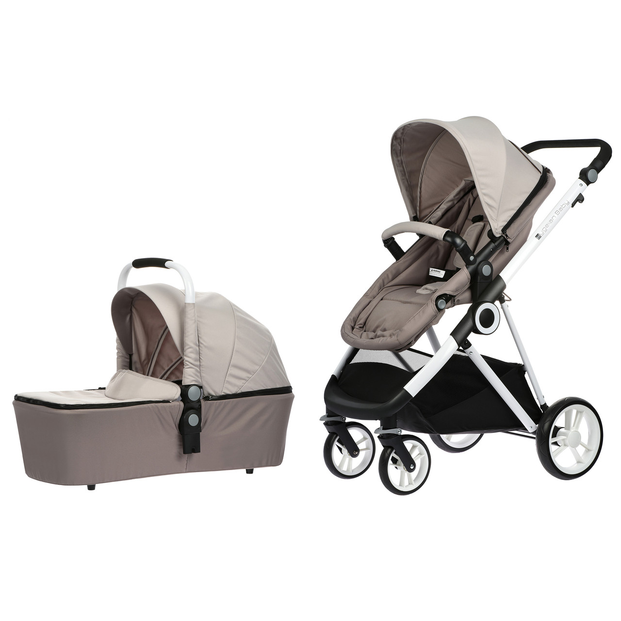 Универсальная коляска 2 в 1 Mi baby T900 Beige, Miqilong (T900-U2BG01, Бежевый
Универсальная коляска 2 в 1 Mi baby T900 Beige, Miqilong (T900-U2BG01, Бежевый