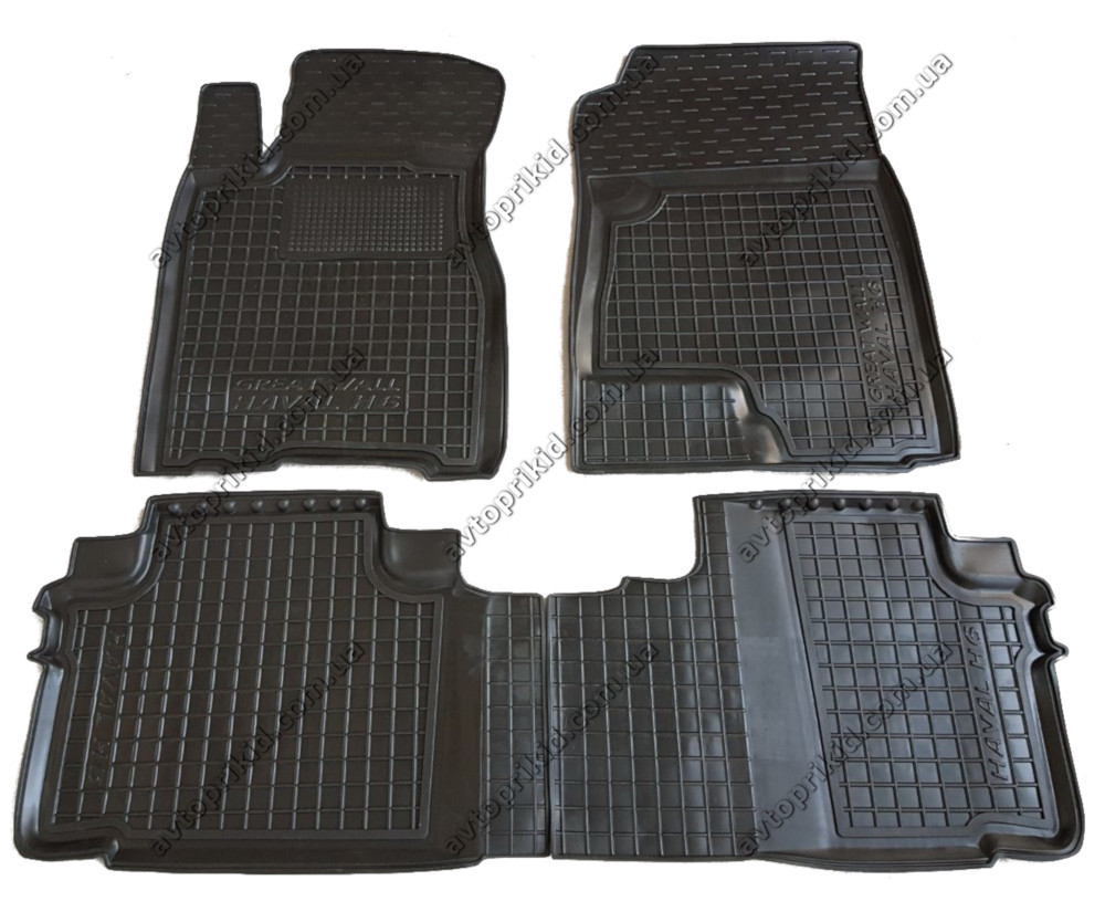 Полиуретановые коврики в салон Great Wall Haval H6 2014->, 4 шт. (Avto-Gumm), Чёрный
Полиуретановые коврики в салон Great Wall Haval H6 2014->, 4 шт. (Avto-Gumm), Чёрный