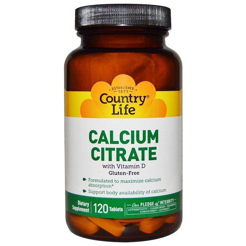 Цитрат кальция с витамином D Country Life "Calcium Citrate With Vitamin D" (120 таблеток)
Цитрат кальция с витамином D Country Life "Calcium Citrate With Vitamin D" (120 таблеток)