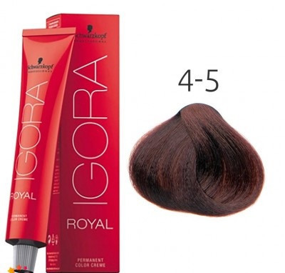 Краска для волос Schwarzkopf Professional Igora Royal 60 мл 4-5 Средний коричневый золотистый
Краска для волос Schwarzkopf Professional Igora Royal 60 мл 4-5 Средний коричневый золотистый
