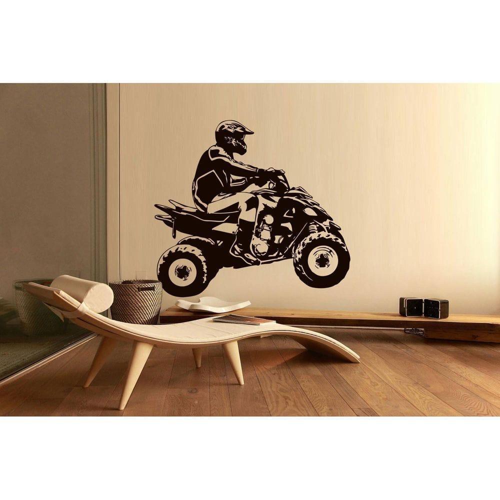 Самоклеящаяся комнатная наклейка стикер для оформления и декора Red Quad bike 96х85 см Черная, Черный
Самоклеящаяся комнатная наклейка стикер для оформления и декора Red Quad bike 96х85 см Черная, Черный
