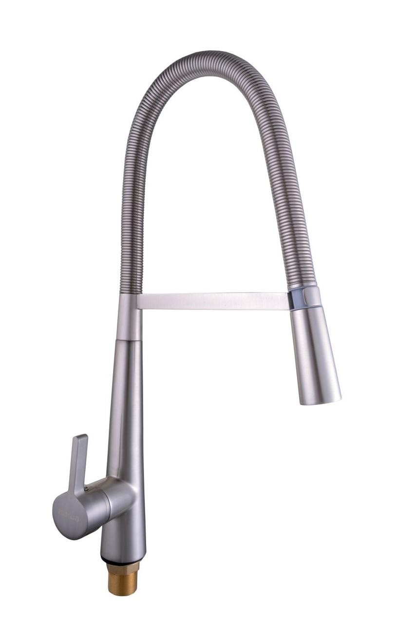 Смеситель кухонный Globus Lux LAZER GLLR 1032 StSTEEL НЕРЖАВЕЙКА с пружинным изливом
Смеситель кухонный Globus Lux LAZER GLLR 1032 StSTEEL НЕРЖАВЕЙКА с пружинным изливом