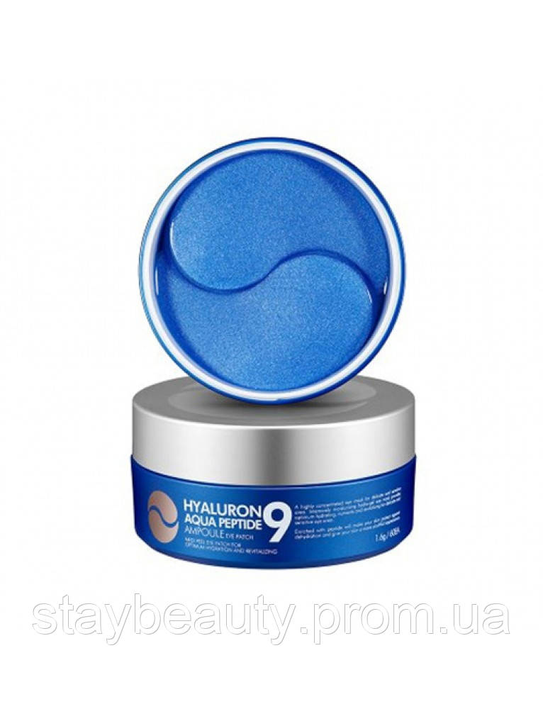 Патчи с пептидами и экстрактом морских водорослей MEDI-PEEL Hyaluron Aqua Peptide Ampoule Eye Patch
Патчи с пептидами и экстрактом морских водорослей MEDI-PEEL Hyaluron Aqua Peptide Ampoule Eye Patch