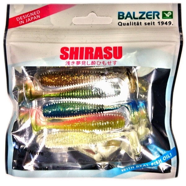 Balzer Shirasu Akiri Worm Set 7см 5шт 13785 104 продажа цена в