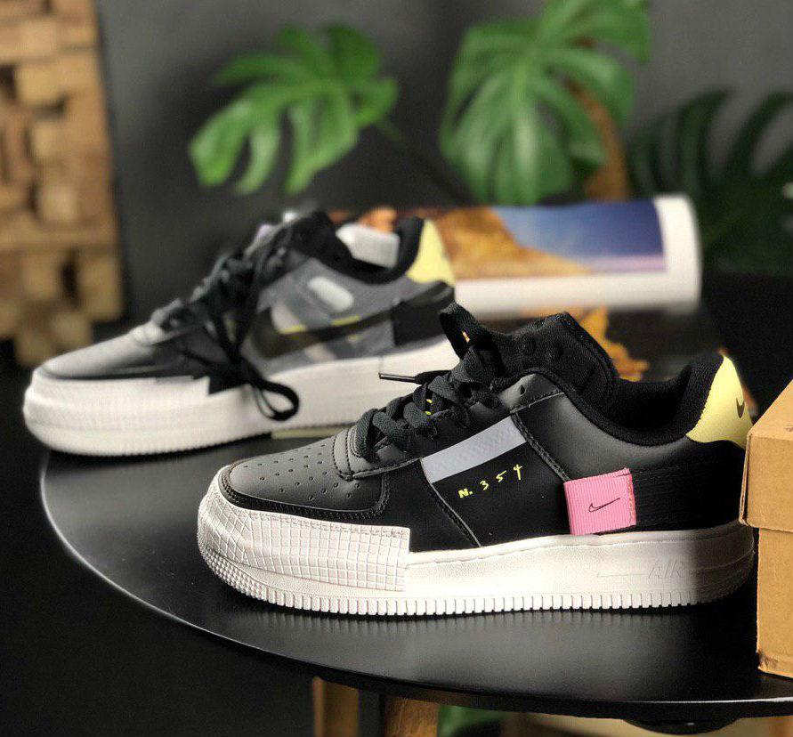 Air Force 1 Type Black | кроссовки женские и мужские; черные/черно-белые; осенние/весенние, Черно-белый
Air Force 1 Type Black | кроссовки женские и мужские; черные/черно-белые; осенние/весенние, Черно-белый