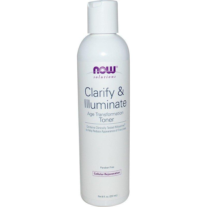 Тоник для очищения кожи NOW Foods, Solutions "Clarify & Illuminate Toner" антивозрастной (237 мл)
Тоник для очищения кожи NOW Foods, Solutions "Clarify & Illuminate Toner" антивозрастной (237 мл)