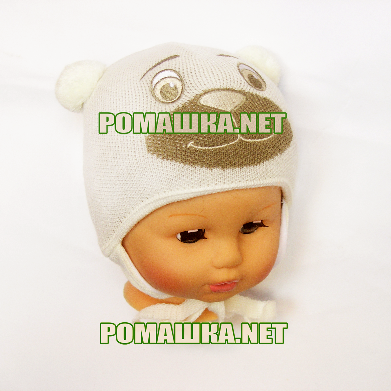 Детская вязаная шапочка р. 42-44 с завязками для новорожденного с подкладкой ТМ Мамина мода 3550 Бежевый 44
Детская вязаная шапочка р. 42-44 с завязками для новорожденного с подкладкой ТМ Мамина мода 3550 Бежевый 44