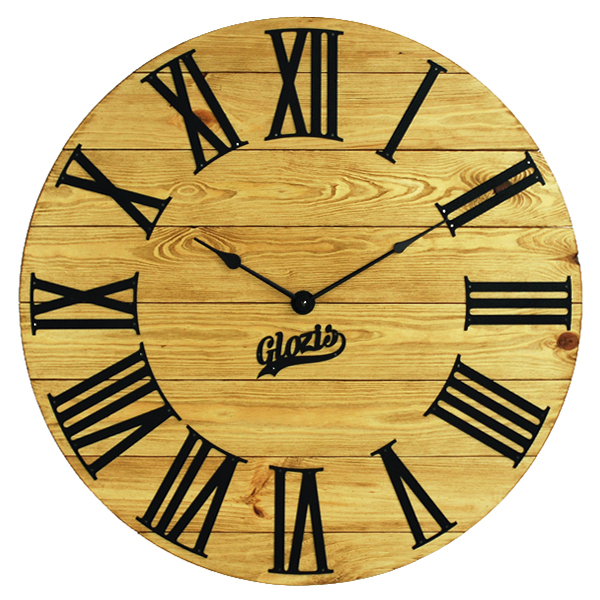 

Настенные Часы Деревянные Glozis Kansas Gold A-052 60х60 оригинальный подарок прикольный