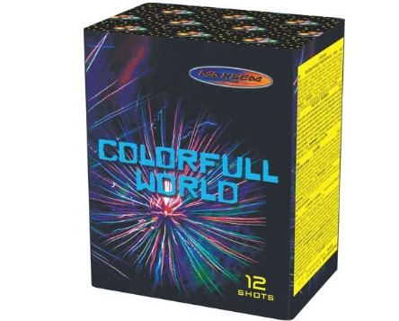 Салют фейерверк COLORFULL WORLD Красочный мир GW 218-93 (12 выстрелов, калибр 20 мм)
Салют фейерверк COLORFULL WORLD Красочный мир GW 218-93 (12 выстрелов, калибр 20 мм)