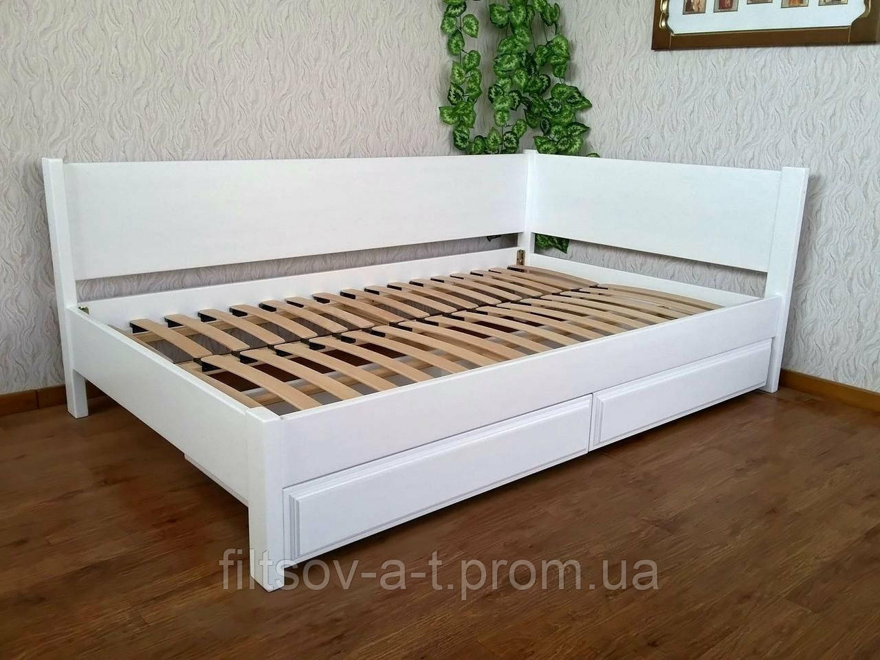 Белая полуторная кровать из дерева с выдвижными ящиками "Шанталь" от производителя 120х190, Слоновая кость (ivory)
Белая полуторная кровать из дерева с выдвижными ящиками "Шанталь" от производителя 120х190, Слоновая кость (ivory)