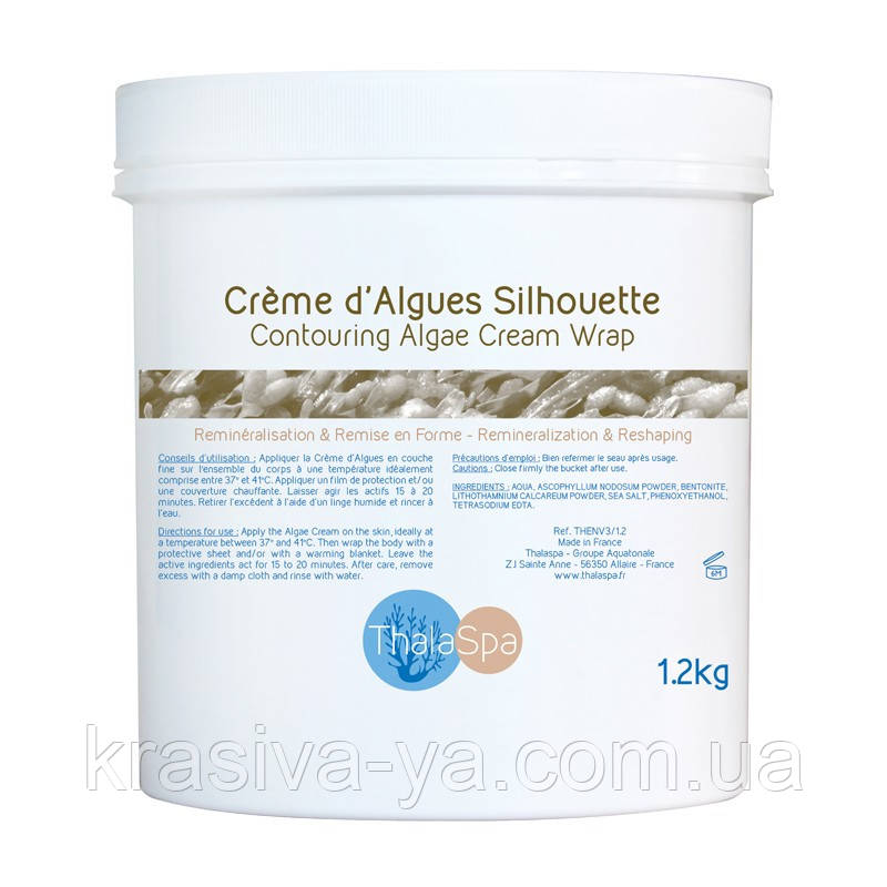 Contouring Algae Cream Wrap Моделирующий крем для обертывания с морскими водорослями, 1200 г
Contouring Algae Cream Wrap Моделирующий крем для обертывания с морскими водорослями, 1200 г