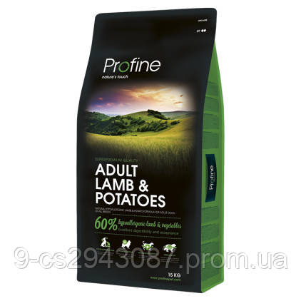 Profine ADULT LAMB & POTATOES 15кг- корм для взрослых собак с ягненком и картофелем
Profine ADULT LAMB & POTATOES 15кг- корм для взрослых собак с ягненком и картофелем