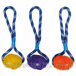 Karlie-Flamingo Football Cotton Rope КАРЛИ-ФЛАМИНГО игрушка для собак, мяч на веревке с петлей для руки , 12х7х35 см
Karlie-Flamingo Football Cotton Rope КАРЛИ-ФЛАМИНГО игрушка для собак, мяч на веревке с петлей для руки , 12х7х35 см