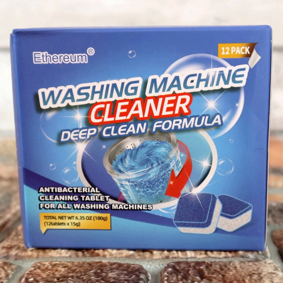 Таблетки для чистки стиральной машины Washing Machin Cleaner антибактериальные для стиральной машинки (ФОТО)
Таблетки для чистки стиральной машины Washing Machin Cleaner антибактериальные для стиральной машинки (ФОТО)