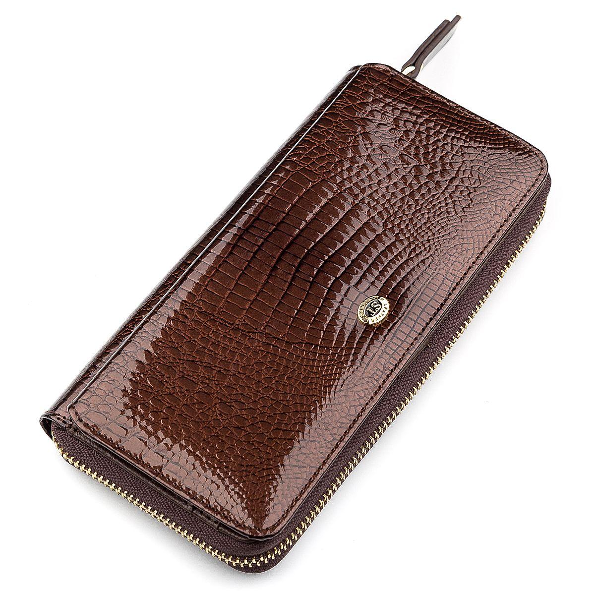 Кошелек женский ST Leather 18438 (S7001A) многофункциональный Коричневый, Коричневый
Кошелек женский ST Leather 18438 (S7001A) многофункциональный Коричневый, Коричневый