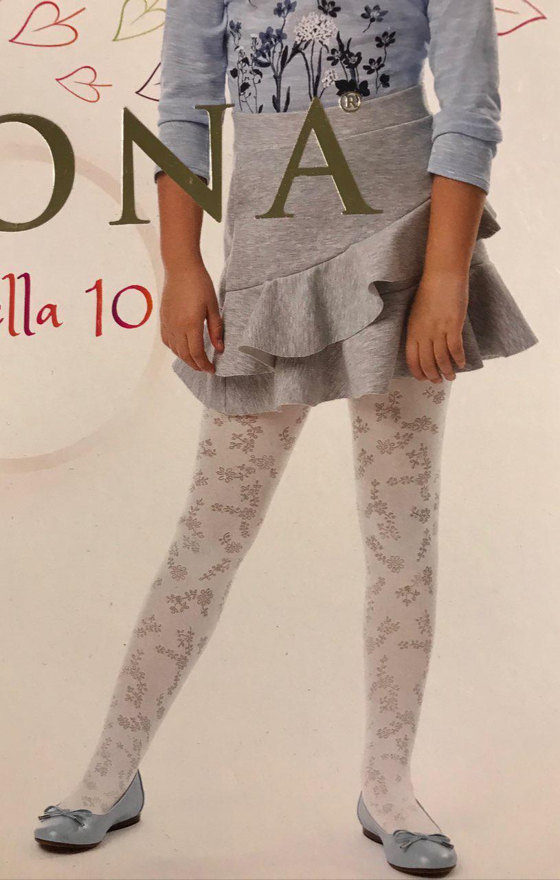 Детские колготки для девочки Mona Италия Fiorella 10 Белый, молочный весенняя осенняя демисезонная
Детские колготки для девочки Mona Италия Fiorella 10 Белый, молочный весенняя осенняя демисезонная