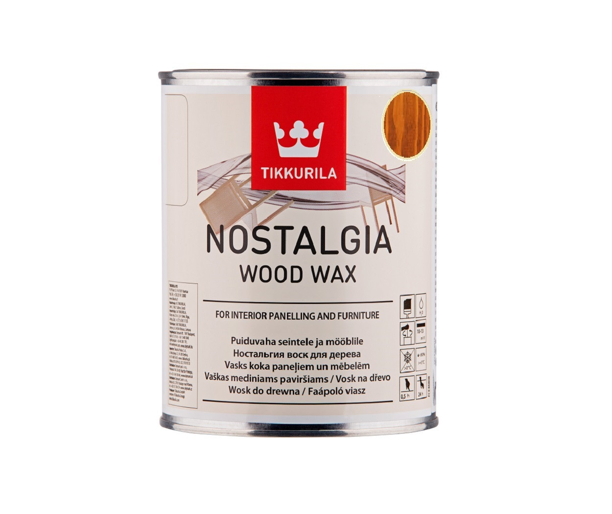 Масло-воск для стен и мебели TIKKURILA NOSTALGIA WOOD WAX интерьерное цвета изюм 1л
Масло-воск для стен и мебели TIKKURILA NOSTALGIA WOOD WAX интерьерное цвета изюм 1л